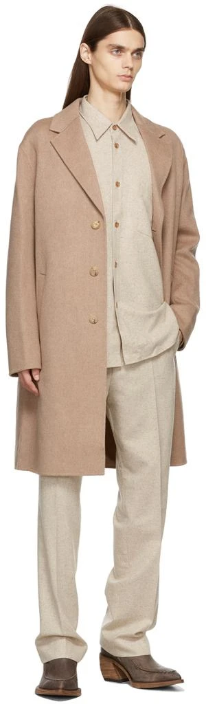 商品Acne Studios|Tan Double Face Coat,价格¥3064,第4张图片详细描述