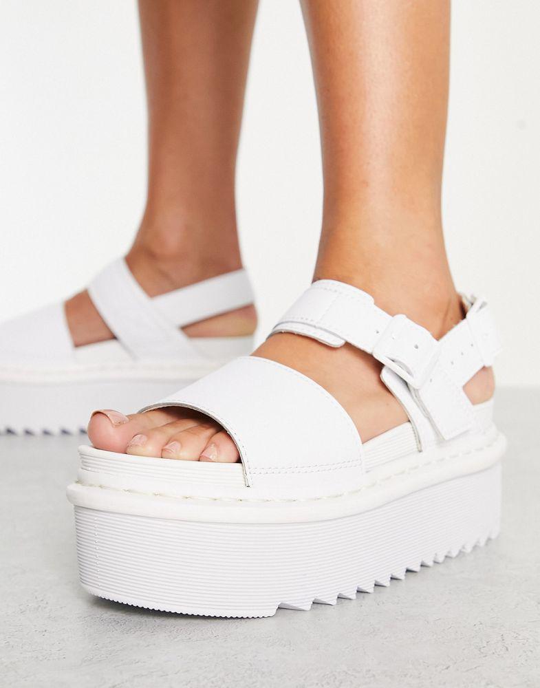 Dr Martens Voss Quad sandals in white商品第3张图片规格展示