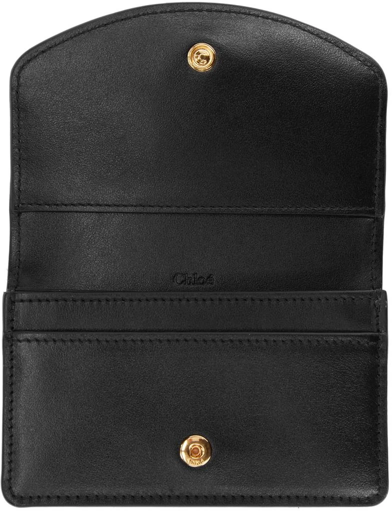 商品Chloé|Black 'Chloé C' Card Holder,价格¥1494,第3张图片详细描述
