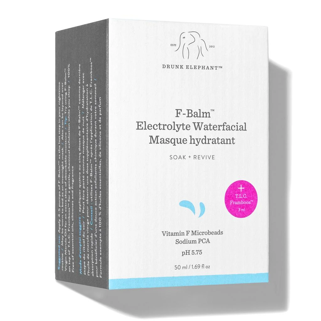 商品Drunk Elephant|F-Balm Electrolyte Waterfacial Hydrating Mask,价格¥460,第3张图片详细描述