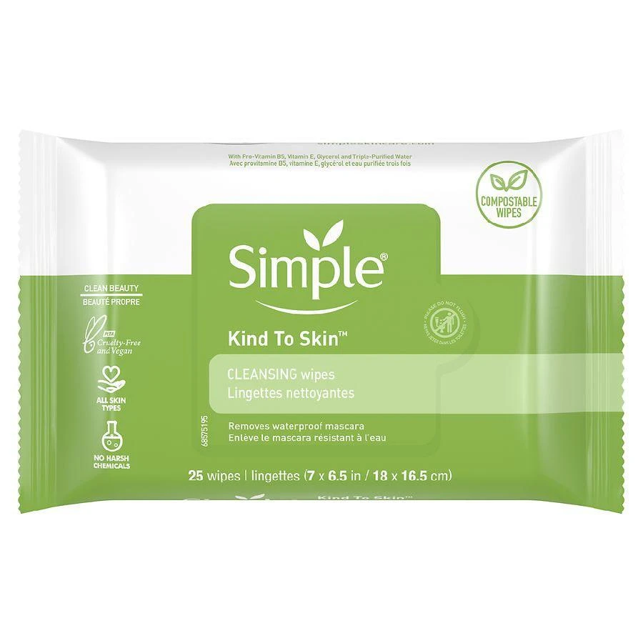 商品Simple|Facial Wipes Cleansing,价格¥47,第1张图片