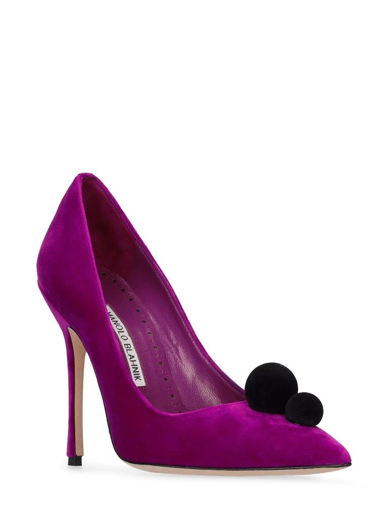 商品Manolo Blahnik|115mm Piera Velvet Pumps,价格¥6637,第2张图片详细描述