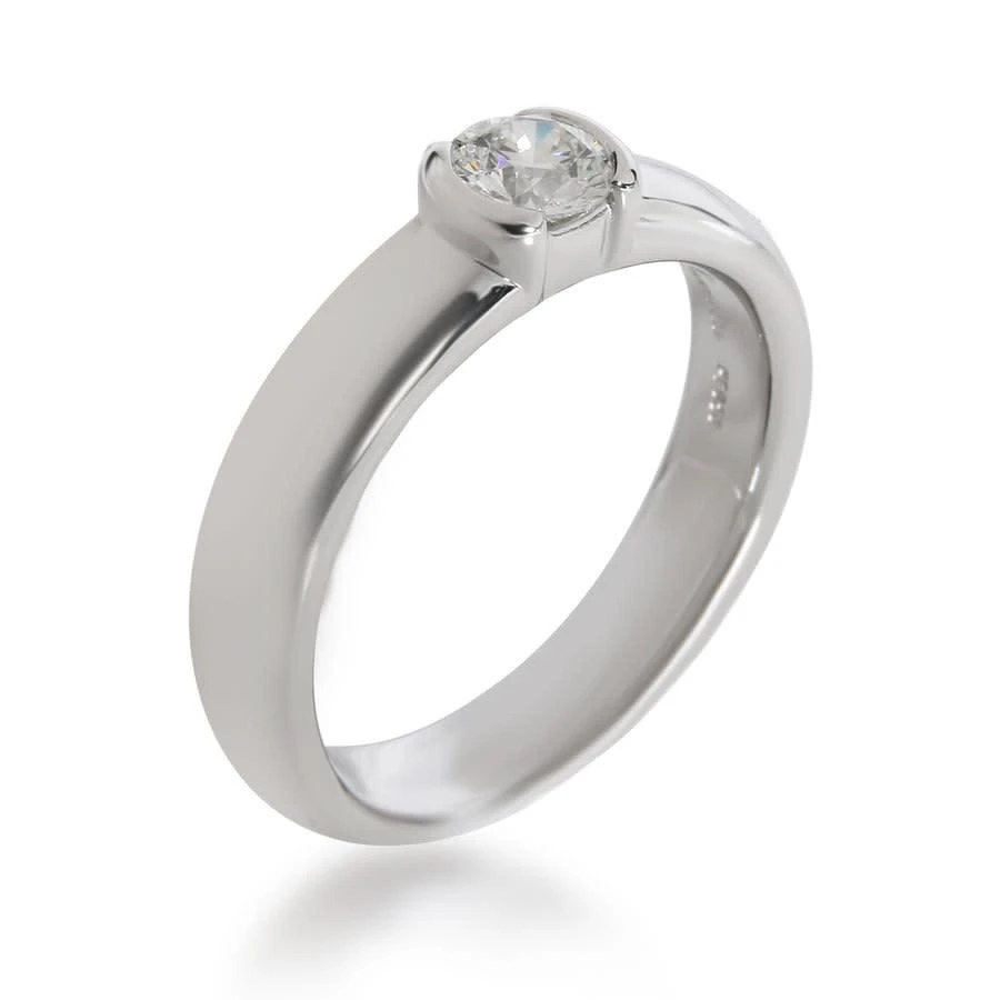商品[二手商品] Tiffany & Co.|Pre-Owned Tiffany & Co. Bezel Diamond Solitaire Ring in  Platinum 0.32 CTW,价格¥8739,第1张图片
