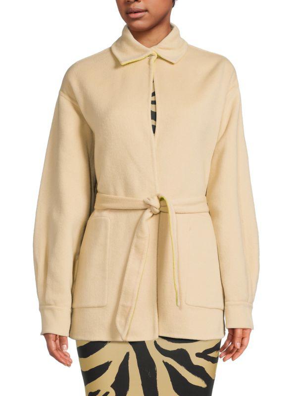 ジャケット・アウター Off-White Made in Italy virgin wool coat COAT 78 OFF WHITE