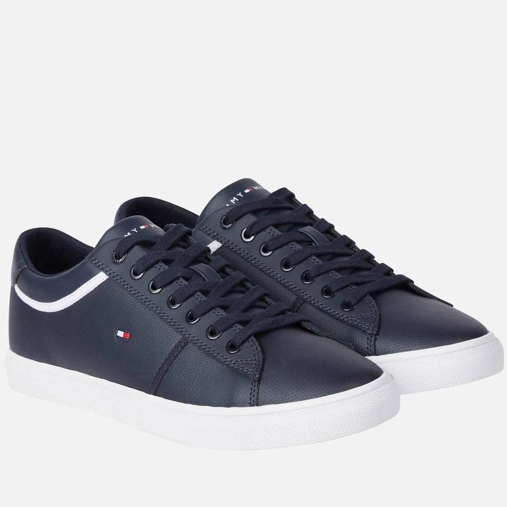 商品Tommy Hilfiger|Tommy Hilfiger Iconic Vulcanised Leather Trainers,价格¥746,第2张图片详细描述