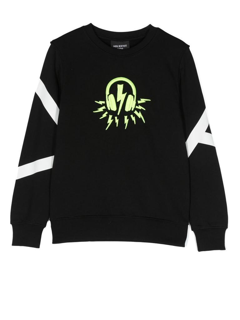 商品Neil Barrett|Neil Barrett Kids Sweatshirt,价格¥312,第1张图片