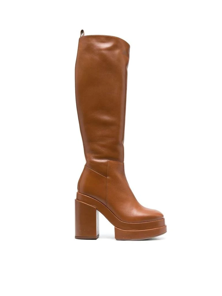 商品PALOMA BARCELÓ|Paloma barceló women's brown other materials boots,价格¥3145,第1张图片