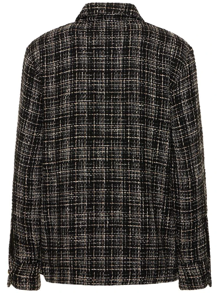商品ANINE BING|Corey Metallic Plaid Jacket,价格¥2609,第4张图片详细描述