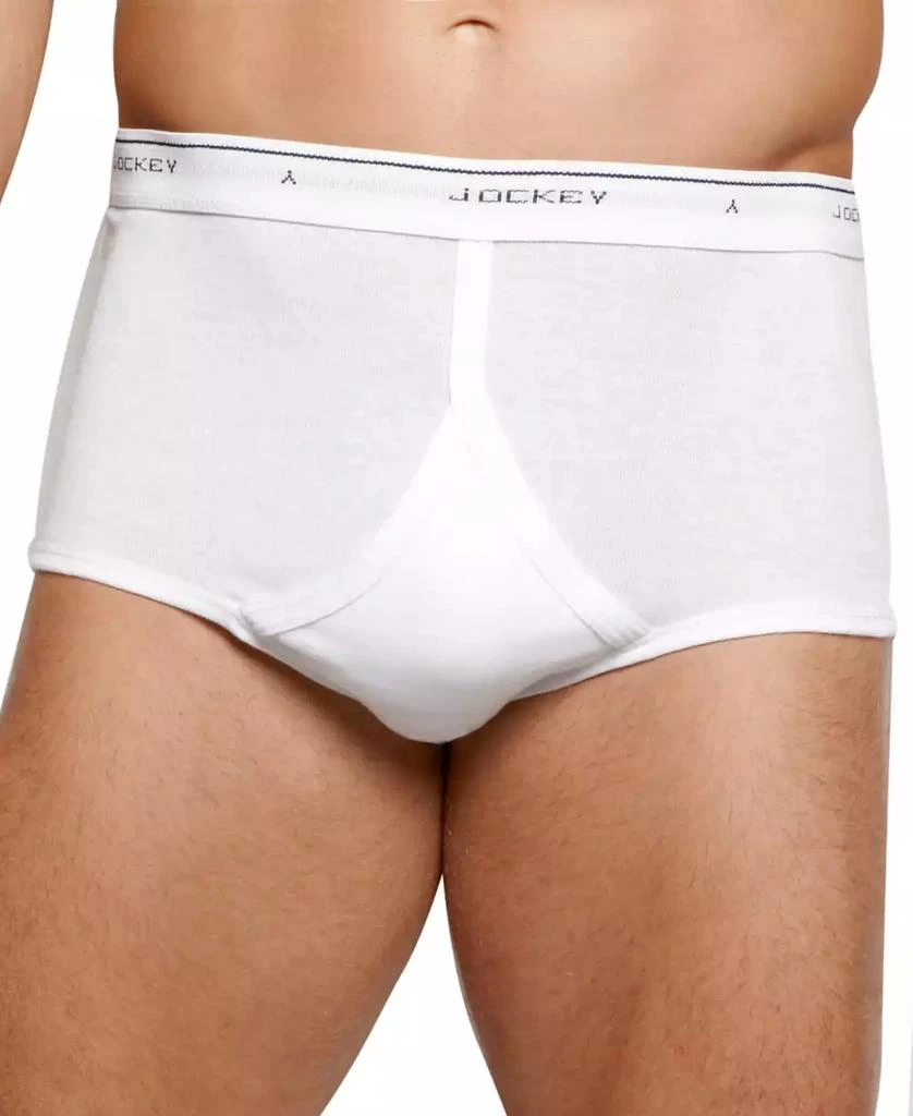 商品Jockey|Men's Classic Collection Full-Rise Briefs 4-Pack Underwear,价格¥219,第4张图片详细描述