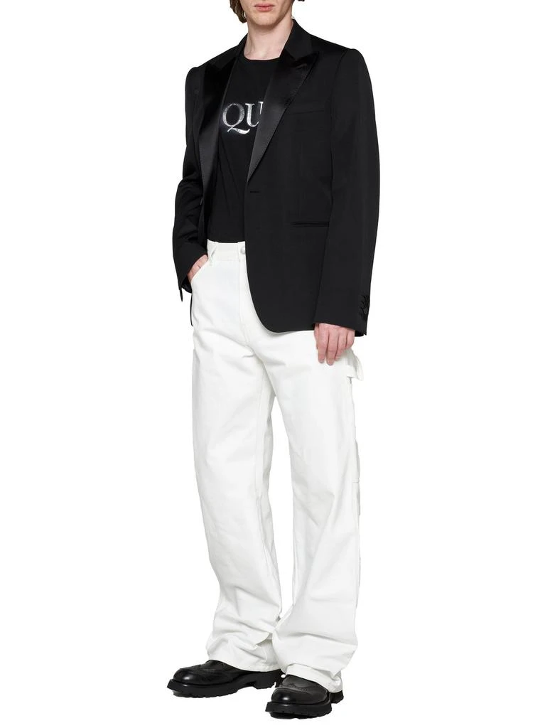 商品Alexander McQueen|Alexander McQueen Single-Breasted Tailored Blazer,价格¥6601,第4张图片详细描述