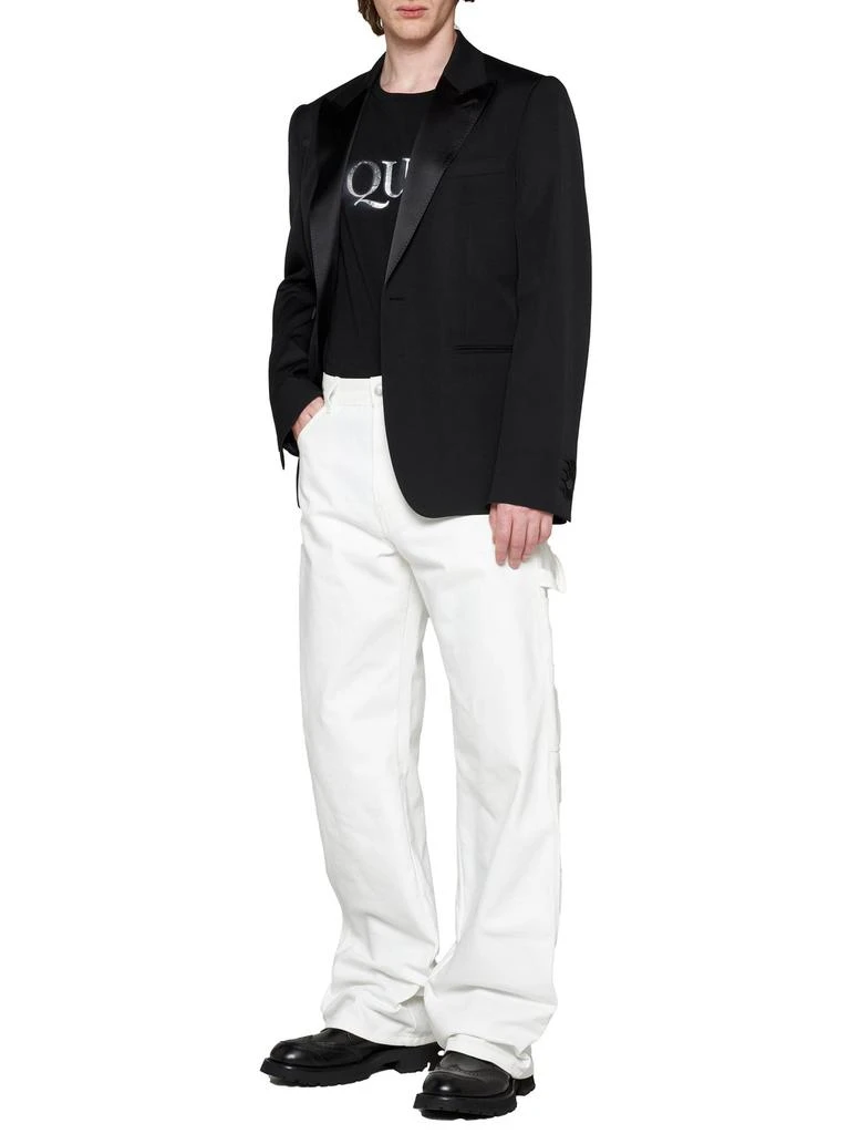 商品Alexander McQueen|Alexander McQueen Single-Breasted Tailored Blazer,价格¥9638,第4张图片详细描述