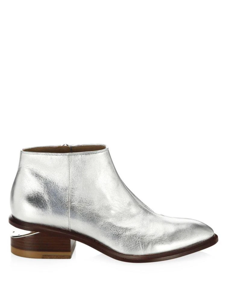商品Alexander Wang|Kori 金属感踝靴,价格¥3136,第5张图片详细描述