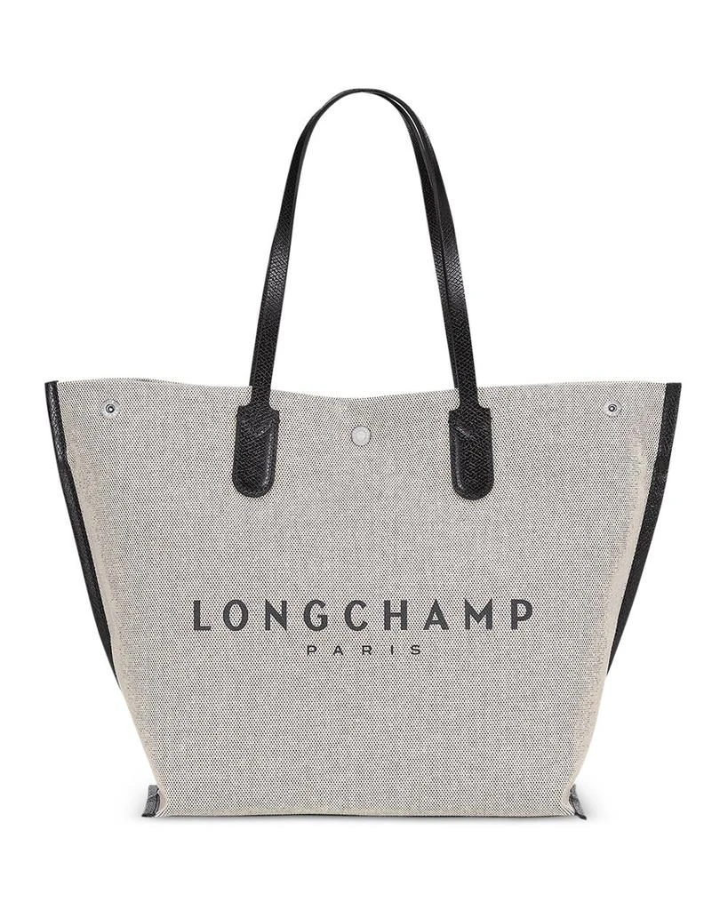 商品Longchamp|Essential Toile Large Canvas Tote,价格¥2885,第1张图片