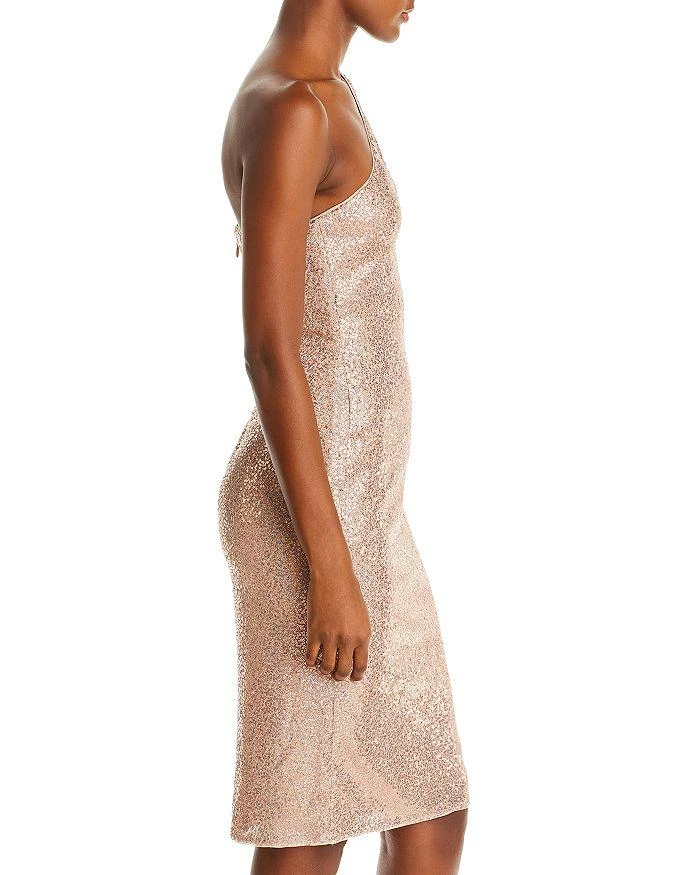 商品AQUA|One Shoulder Sequin Dress - 100% Exclusive,价格¥2158,第4张图片详细描述