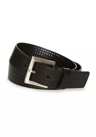 商品Perry Ellis|Ellis Silicone Flex Belt,价格¥92,第1张图片详细描述