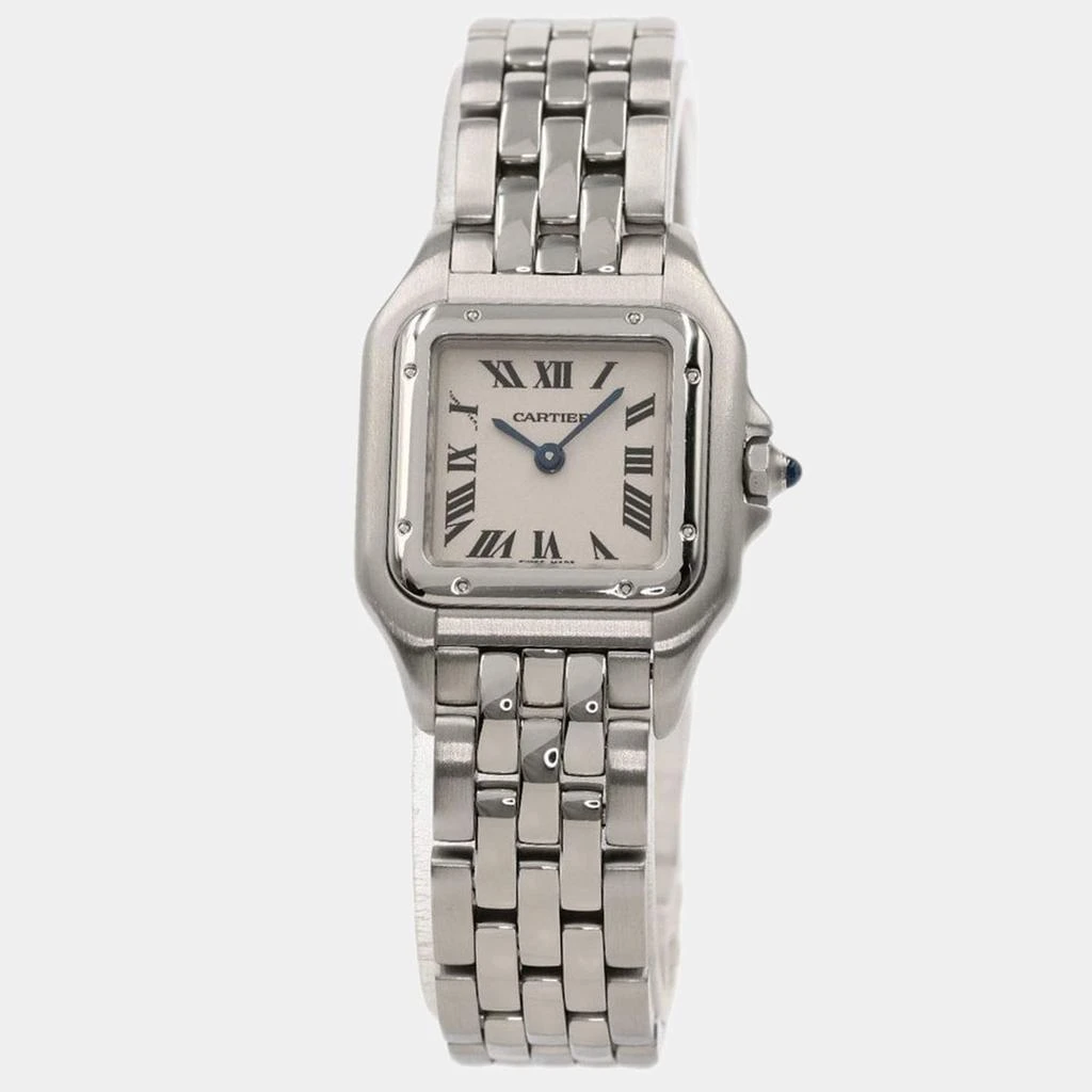 商品[二手商品] Cartier|Cartier White Stainless Steel Panthere W25033P5 Women's Wristwatch 22 mm,价格¥23897,第1张图片
