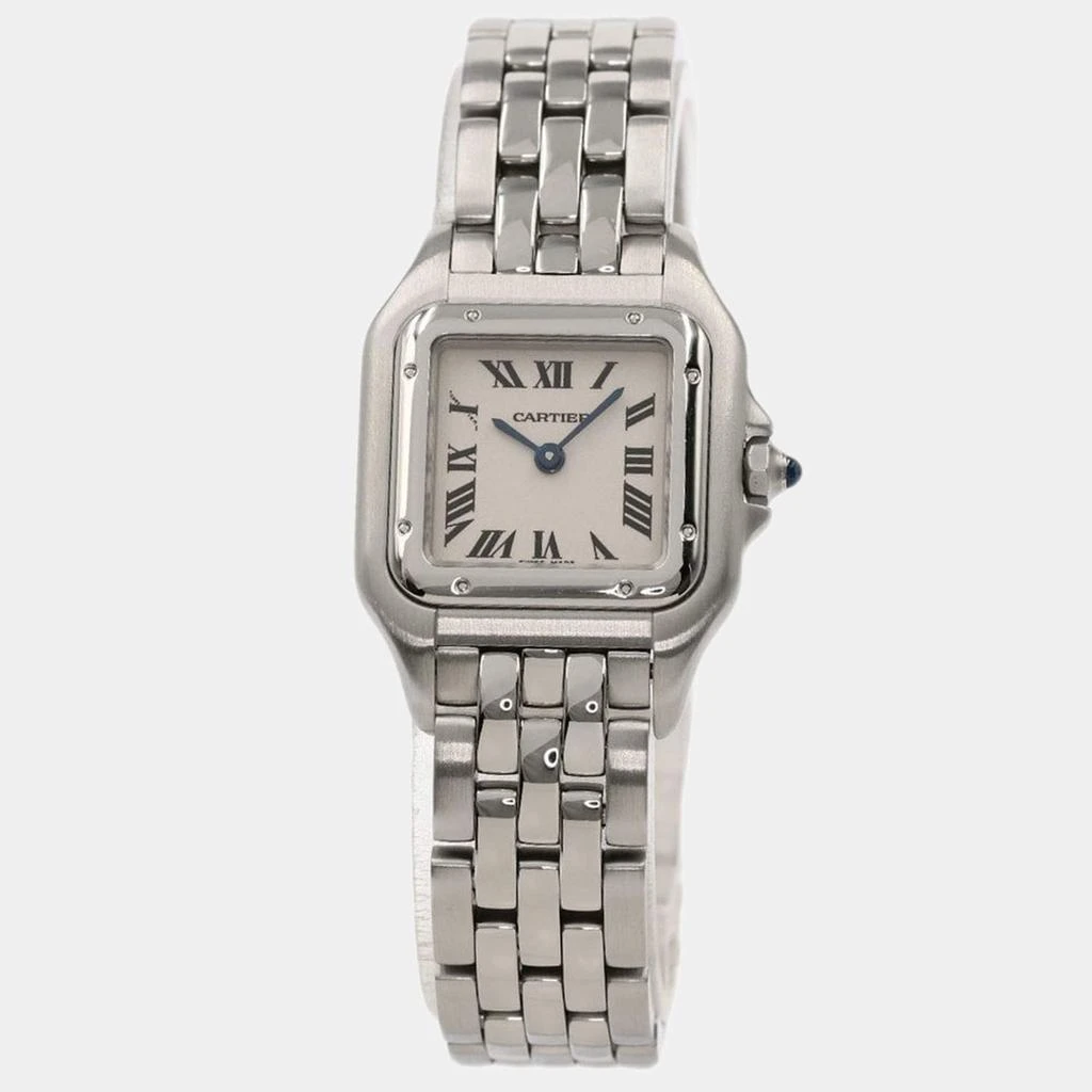 商品[二手商品] Cartier|Cartier White Stainless Steel Panthere W25033P5 Women's Wristwatch 22 mm,价格¥24539,第1张图片