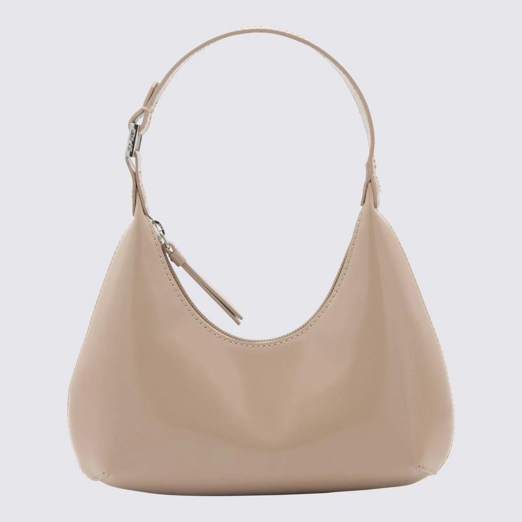 商品by FAR|BY FAR CREAM LEATHER SHOULDER BAG,价格¥2138,第1张图片