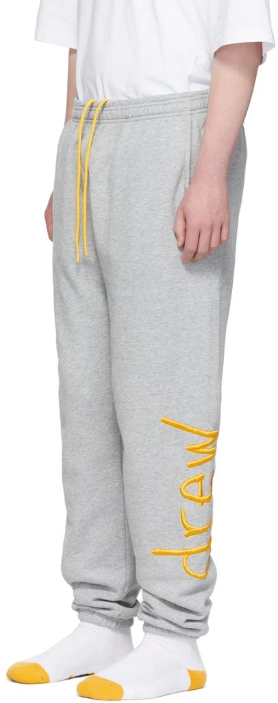 商品Drew House|SSENSE Exclusive Gray Scribble Lounge Pants,价格¥530,第4张图片详细描述