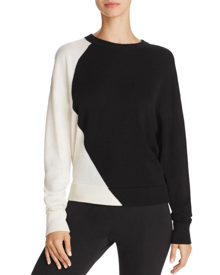 商品Theory|Theory Oversized Intarsia Color-Block Sweater,价格¥1116,第1张图片