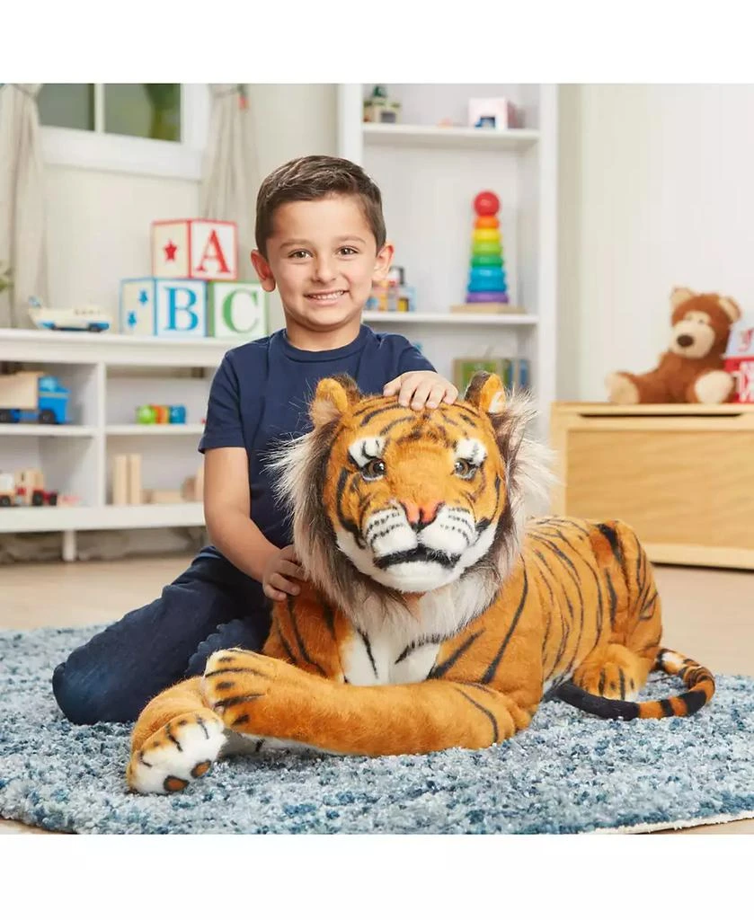 Melissa & Doug Giant Tiger - Lifelike Stuffed Animal, Over 5 Feet Long (Includes Tail) 商品