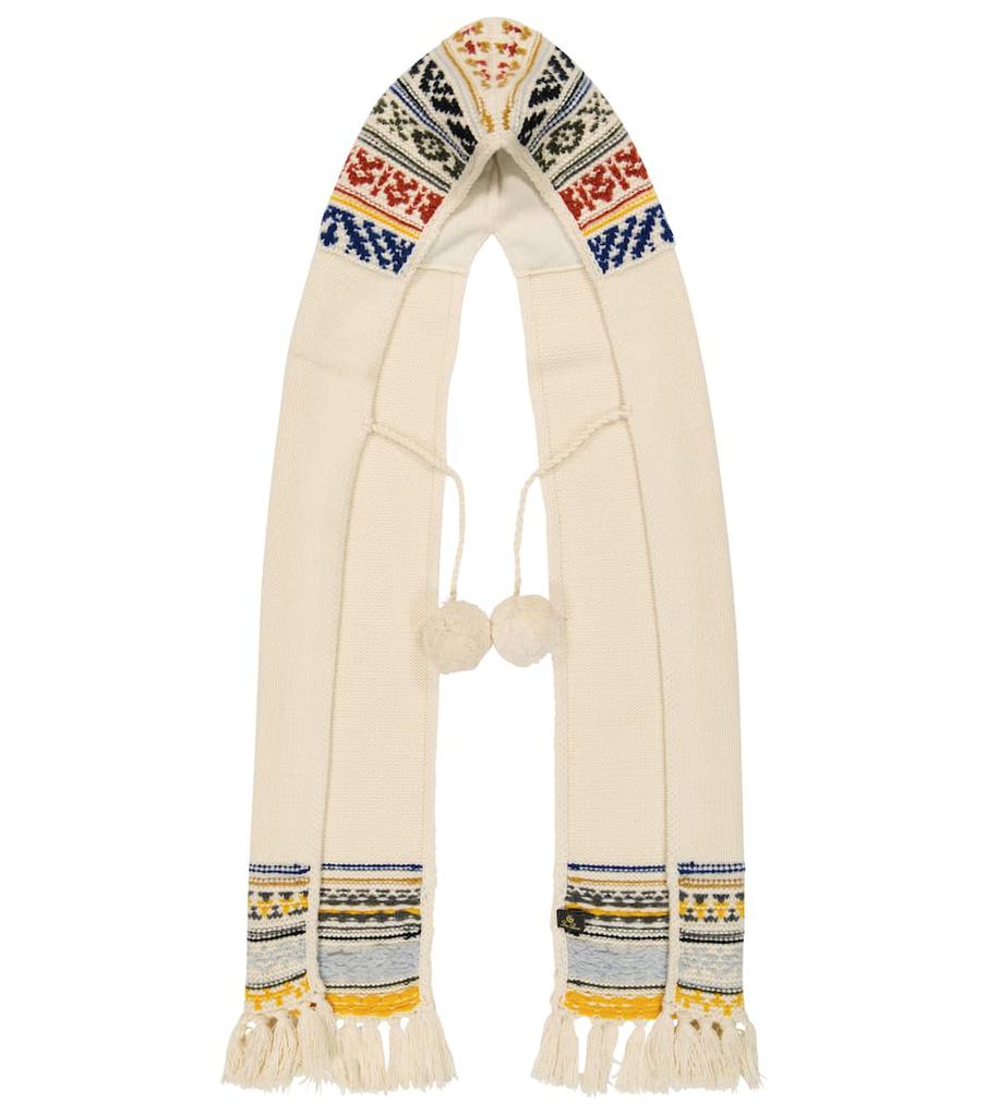 Bernina hooded cashmere scarf商品第1张图片规格展示