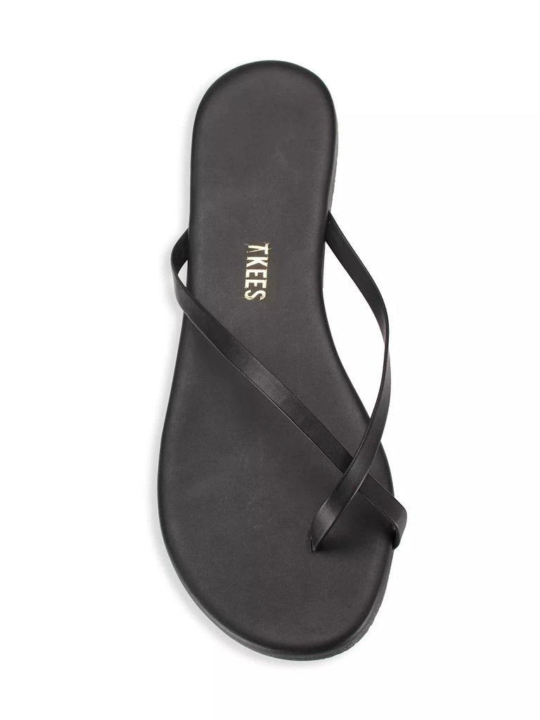 商品Tkees|Riley Leather Flip Flops,价格¥448,第5张图片详细描述