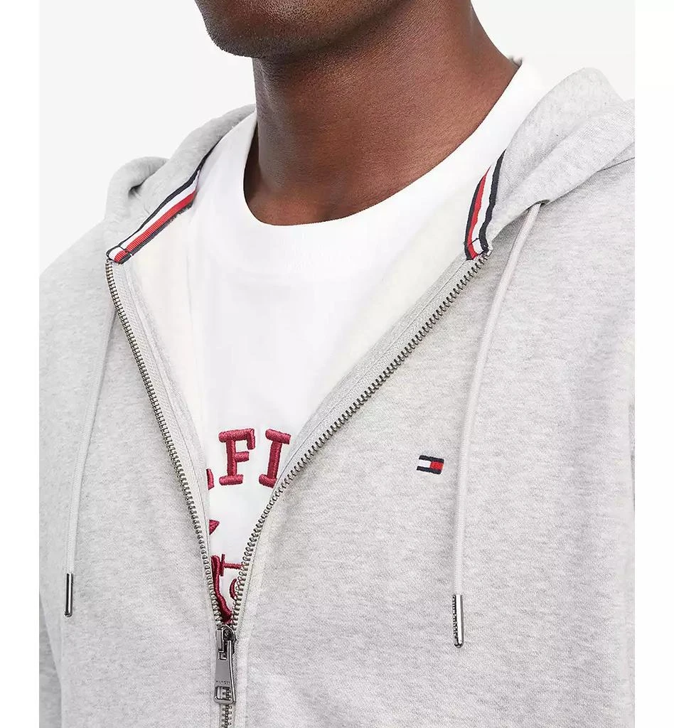 商品Tommy Hilfiger|Men's Long Sleeve Zip-Front Flag Logo Hoodie,价格¥678,第3张图片详细描述