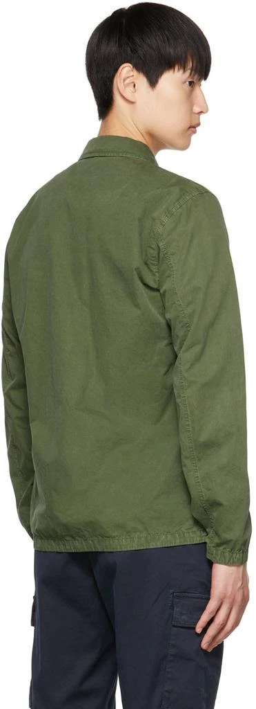 商品Stone Island|男式 绿色褪色夹克,价格¥2186,第3张图片详细描述