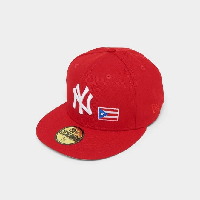 商品New Era|New Era New York Yankees MLB Puerto Rico 59FIFTY Fitted Hat,价格¥317,第3张图片详细描述