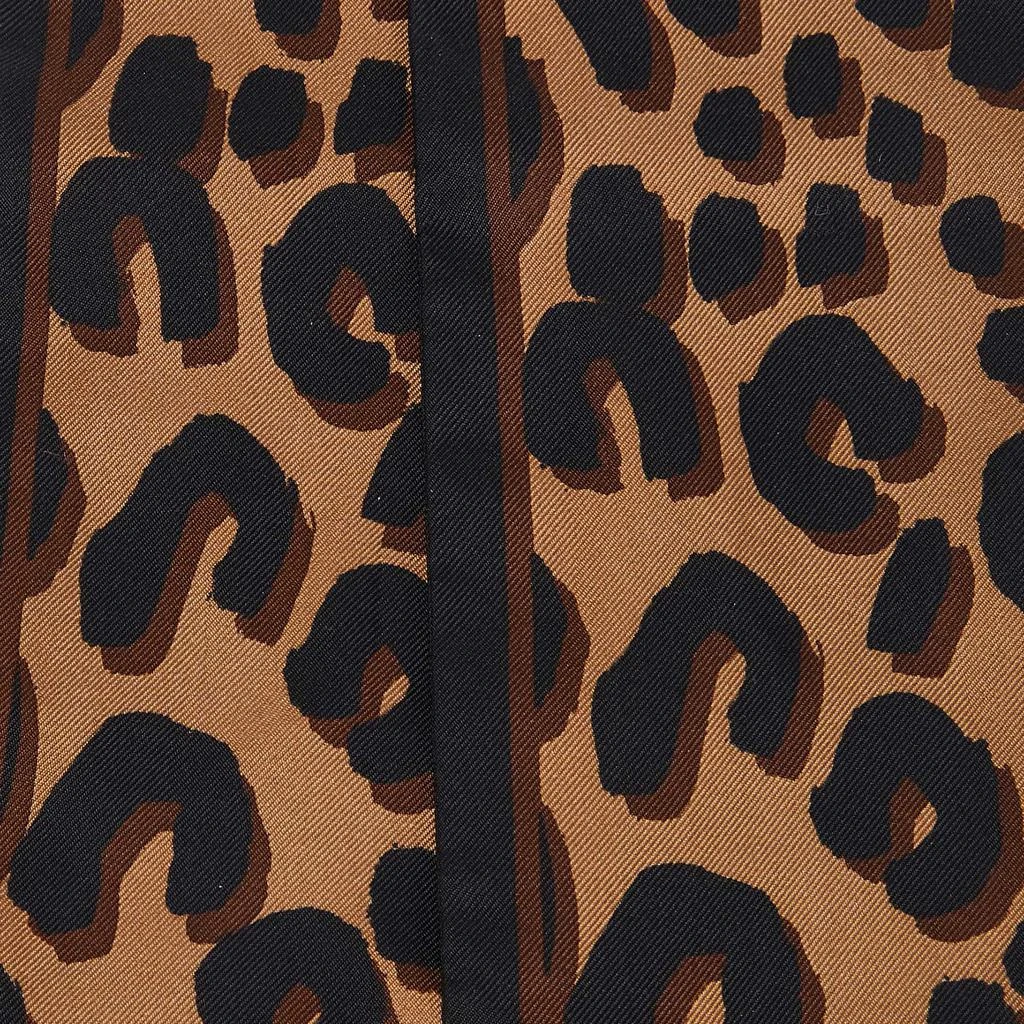 商品[二手商品] Louis Vuitton|Louis Vuitton Brown Leopard Printed Silk Bandeau,价格¥1625,第3张图片详细描述