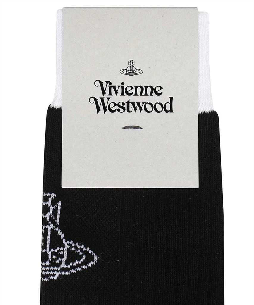 商品Vivienne Westwood|LOGO COTTON BLEND SOCKS,价格¥436,第2张图片详细描述