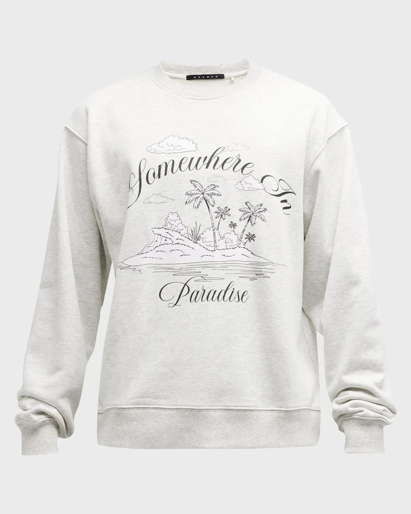 商品Stampd|Men's Somewhere Island Graphic Sweatshirt,价格¥744,第2张图片详细描述