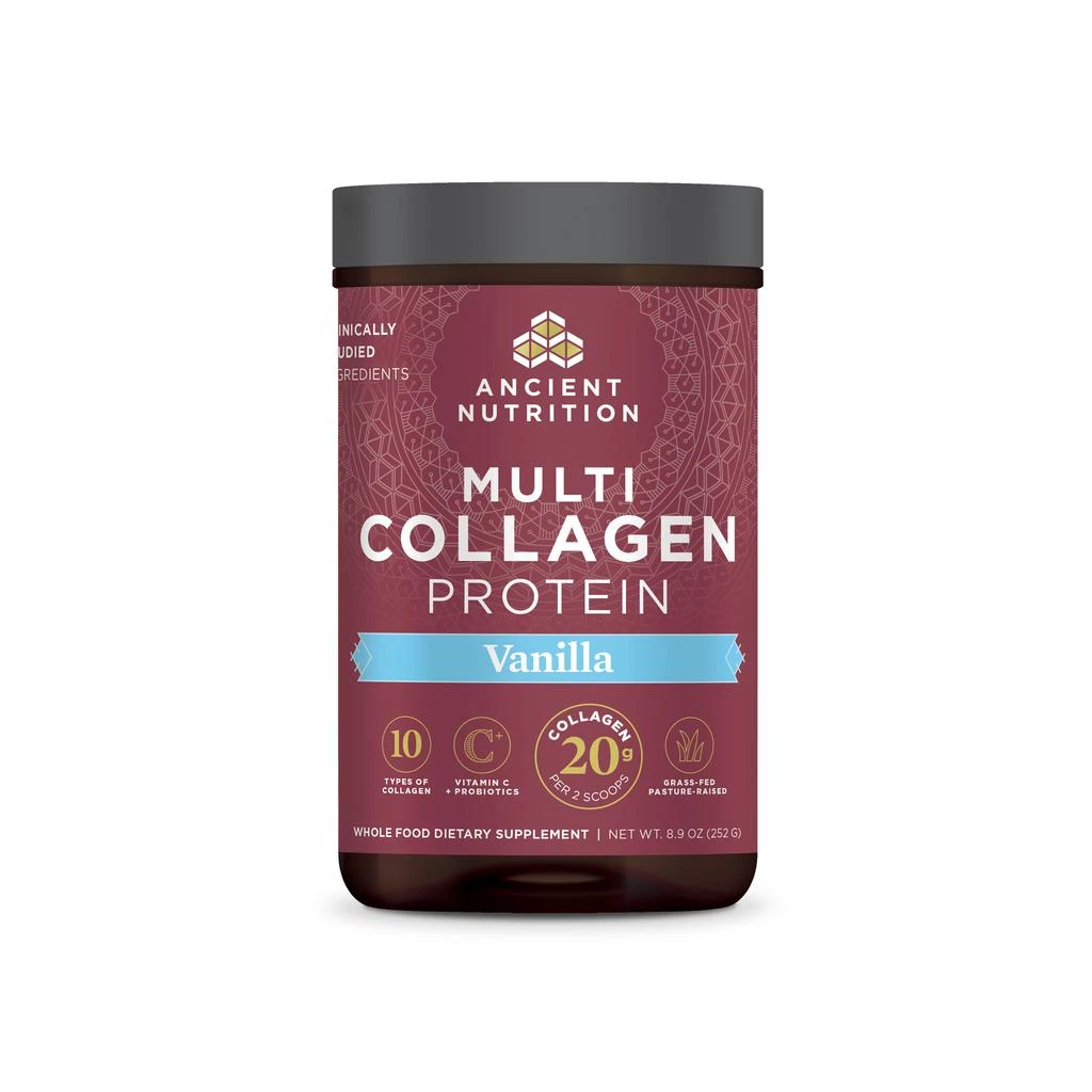 商品Ancient Nutrition|Multi Collagen Protein | Powder Vanilla (24 Servings),价格¥250,第1张图片