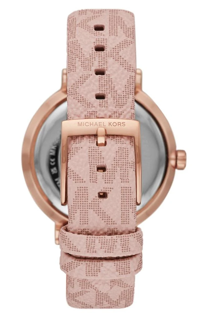 商品Michael Kors|Addyson Faux Leather Strap Watch, 40mm,价格¥751,第2张图片详细描述
