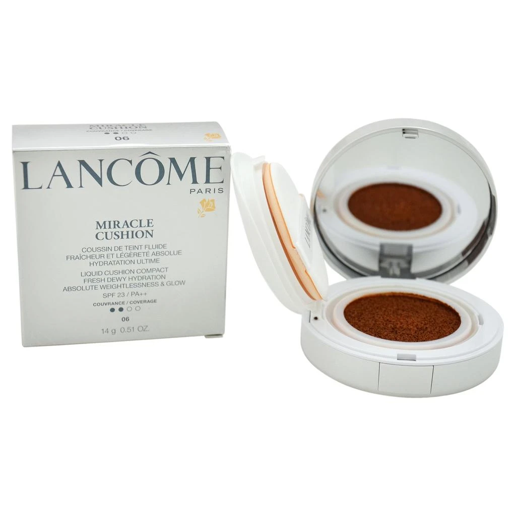 商品Lancôme|Miracle Cushion Liquid Cushion Compact Foundation SPF 23/ PA++ - # 06 Biege Moka by  for Women - 0.51 oz Foundation,价格¥185,第1张图片