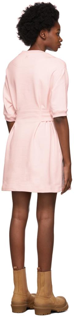 Pink Tiger Crest Sweatshirt Dress商品第3张图片规格展示