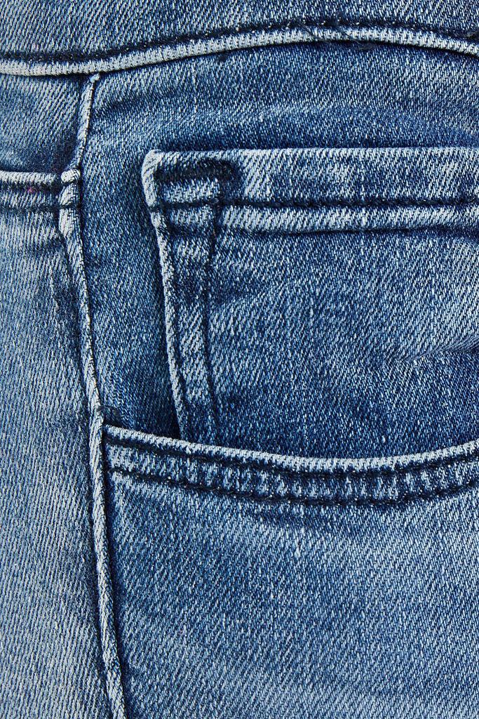 Sallie faded mid-rise bootcut jeans商品第2张图片规格展示