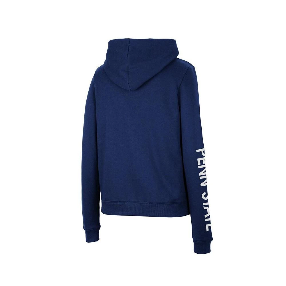 商品Colosseum|Women's Navy Penn State Nittany Lions 3-Hit Pullover Sweatshirt,价格¥376,第3张图片详细描述