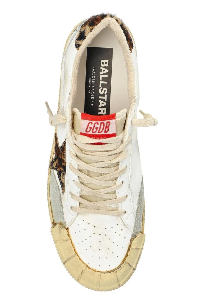 商品Golden Goose|Golden Goose Deluxe Brand Ball Star Lace-Up Sneakers,价格¥3782,第4张图片详细描述