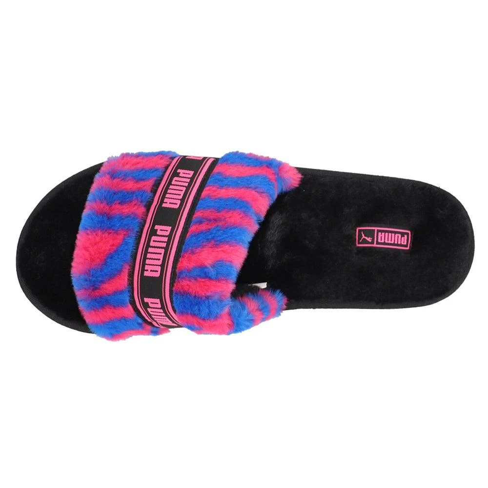 商品Puma|Fluff Wild Slide Sandals,价格¥152,第3张图片详细描述