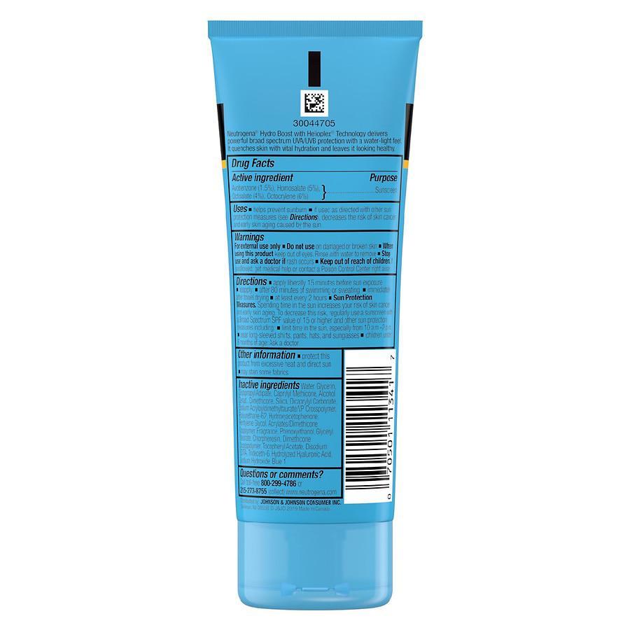 商品Neutrogena|Hydro Boost Moisturizing Sunscreen Lotion, SPF 30,价格¥91,第4张图片详细描述