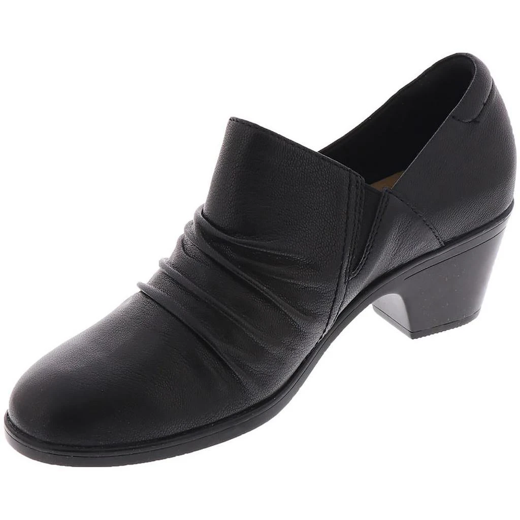 商品Clarks|Clarks Womens Emily Cove Leather Slip On Clogs,价格¥659,第2张图片详细描述