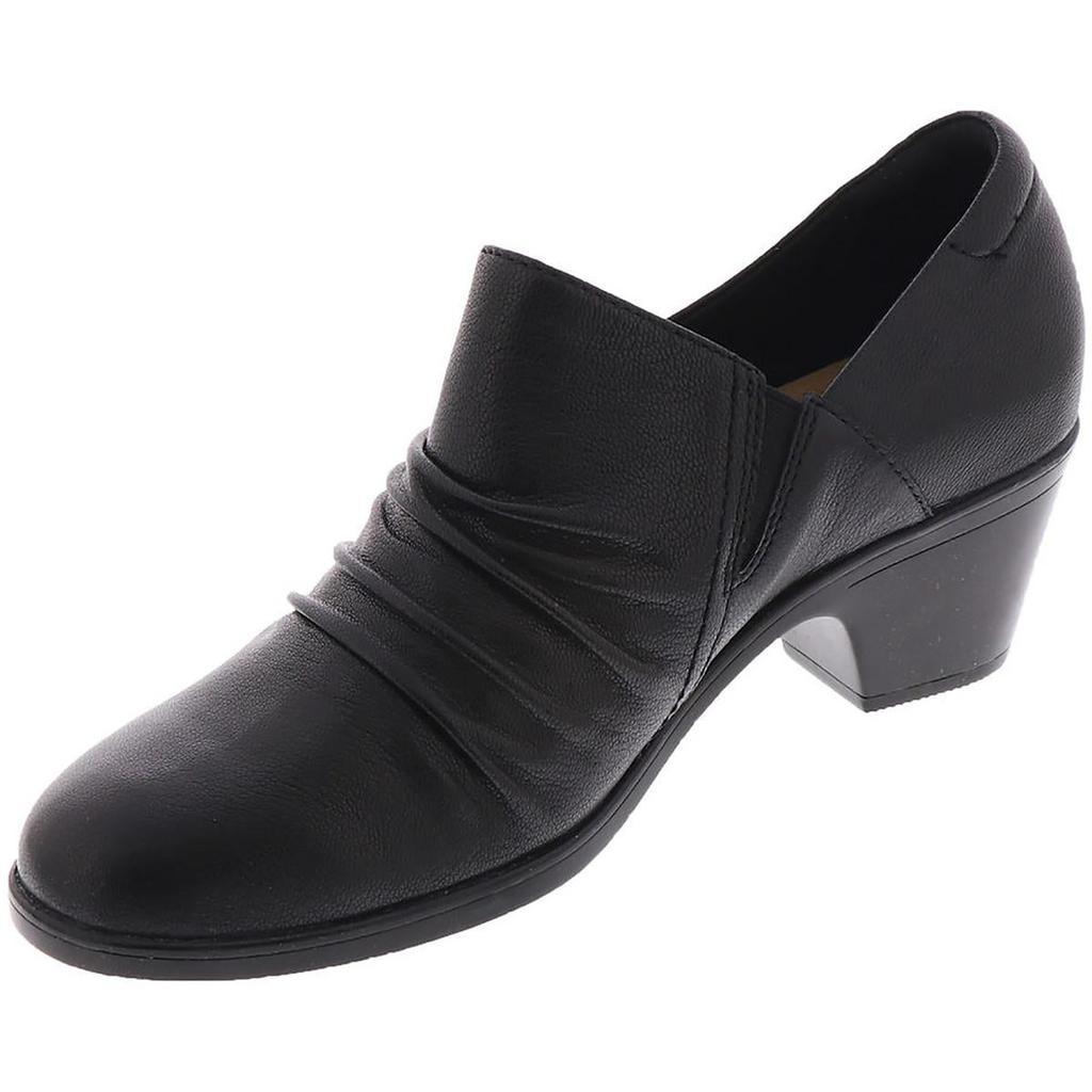 商品Clarks|Clarks Womens Emily Cove Leather Slip On Clogs,价格¥667,第2张图片详细描述