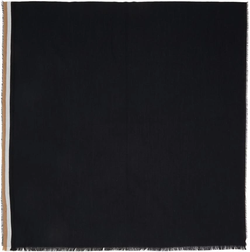 商品Hugo Boss|Black Jacquard Scarf,价格¥396,第2张图片详细描述