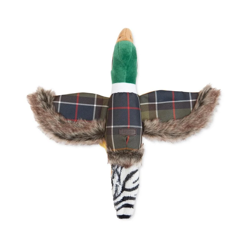 商品Barbour|Plaid Logo Pheasant Squeaker Stuffed Dog Toy,价格¥95,第4张图片详细描述