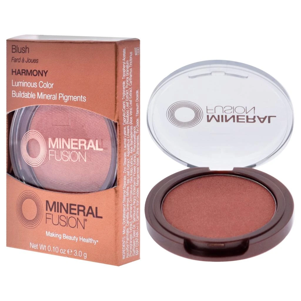 商品Mineral Fusion|Blush - Harmony by Mineral Fusion for Unisex - 0.10 oz Blush,价格¥192,第1张图片