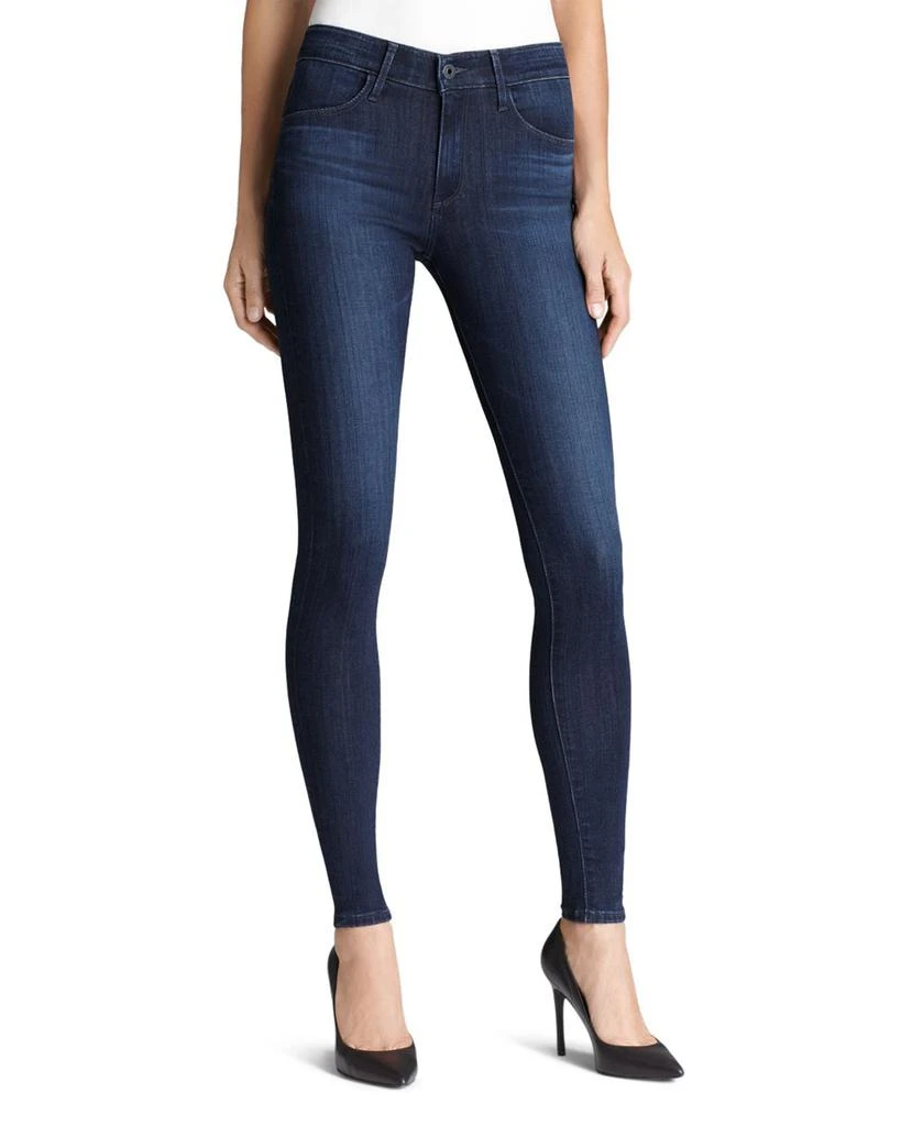 商品AG|Farrah High Rise Ankle Skinny Jeans,价格¥505,第1张图片详细描述