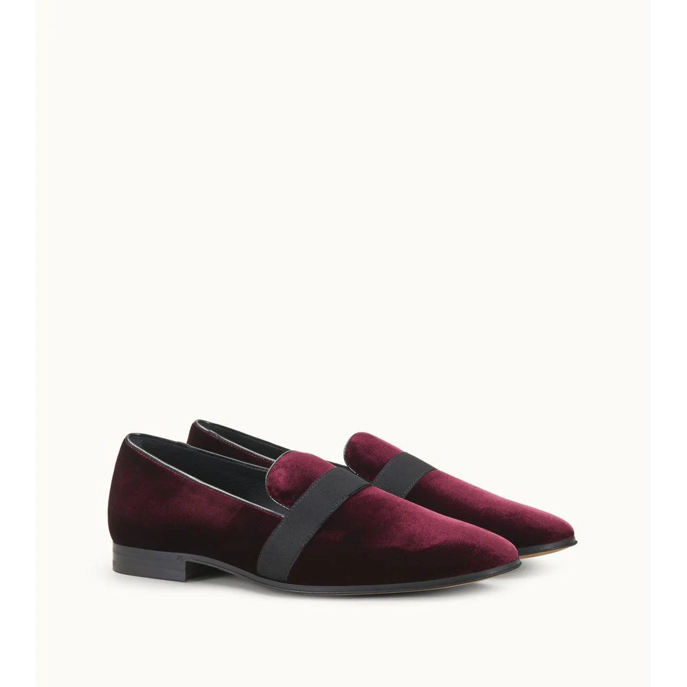 商品Tod's|Loafers in Velvet,价格¥1768,第2张图片详细描述