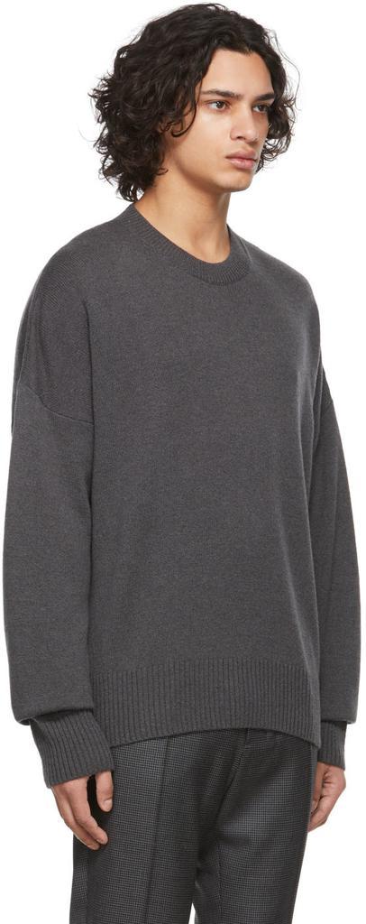 商品AMI|Grey Ami de Cœur Sweater,价格¥2882,第4张图片详细描述